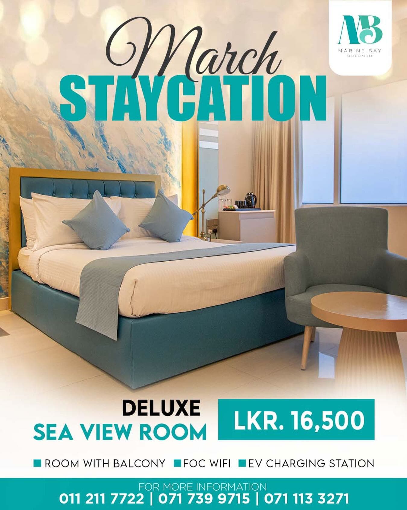March Staycation at Marine Bay Colombo